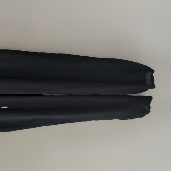 Small Love Tree Black Lace Up Detail Partially Lined Semisheer Jumpsuit - Picture 6 of 13